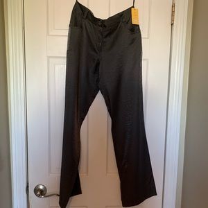 NWT Shiny Silver Pants Woman’s Size Small By Sting
